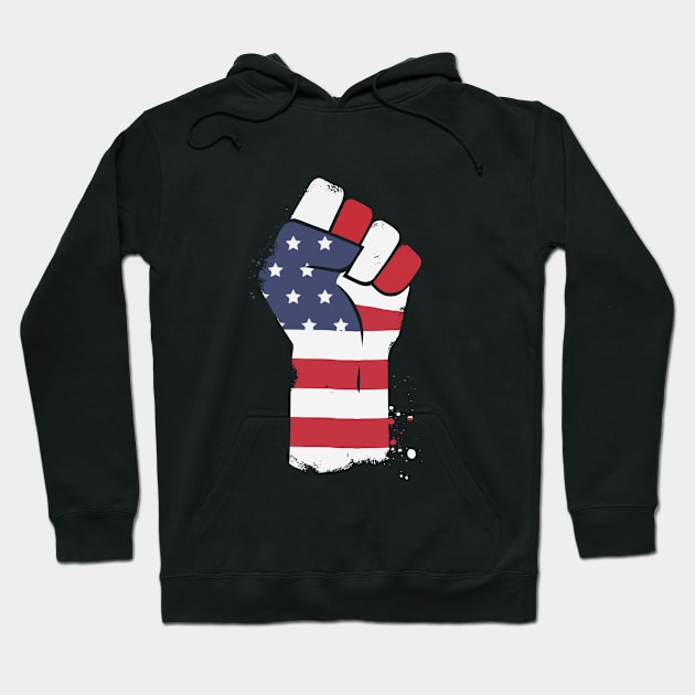 USA 4th July T-Shirt Independence Patriots Day Hoodie by BrightGift